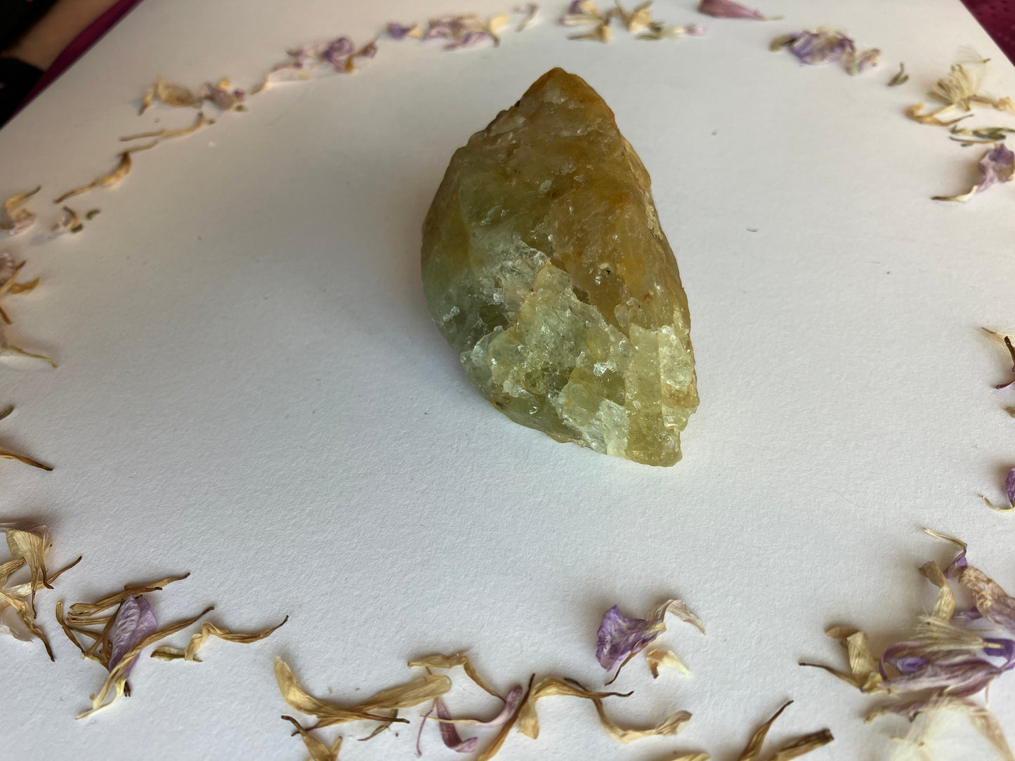 Green / Yellow Beryl (Heliodor) Rough 116g