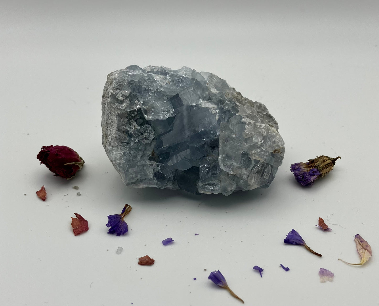 Celestite cluster 227g