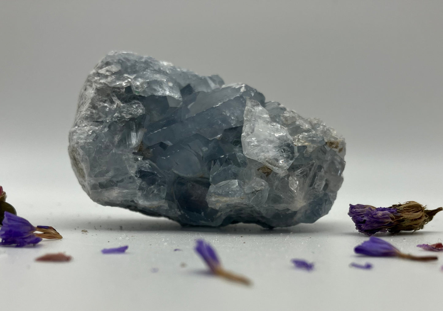 Celestite cluster 227g