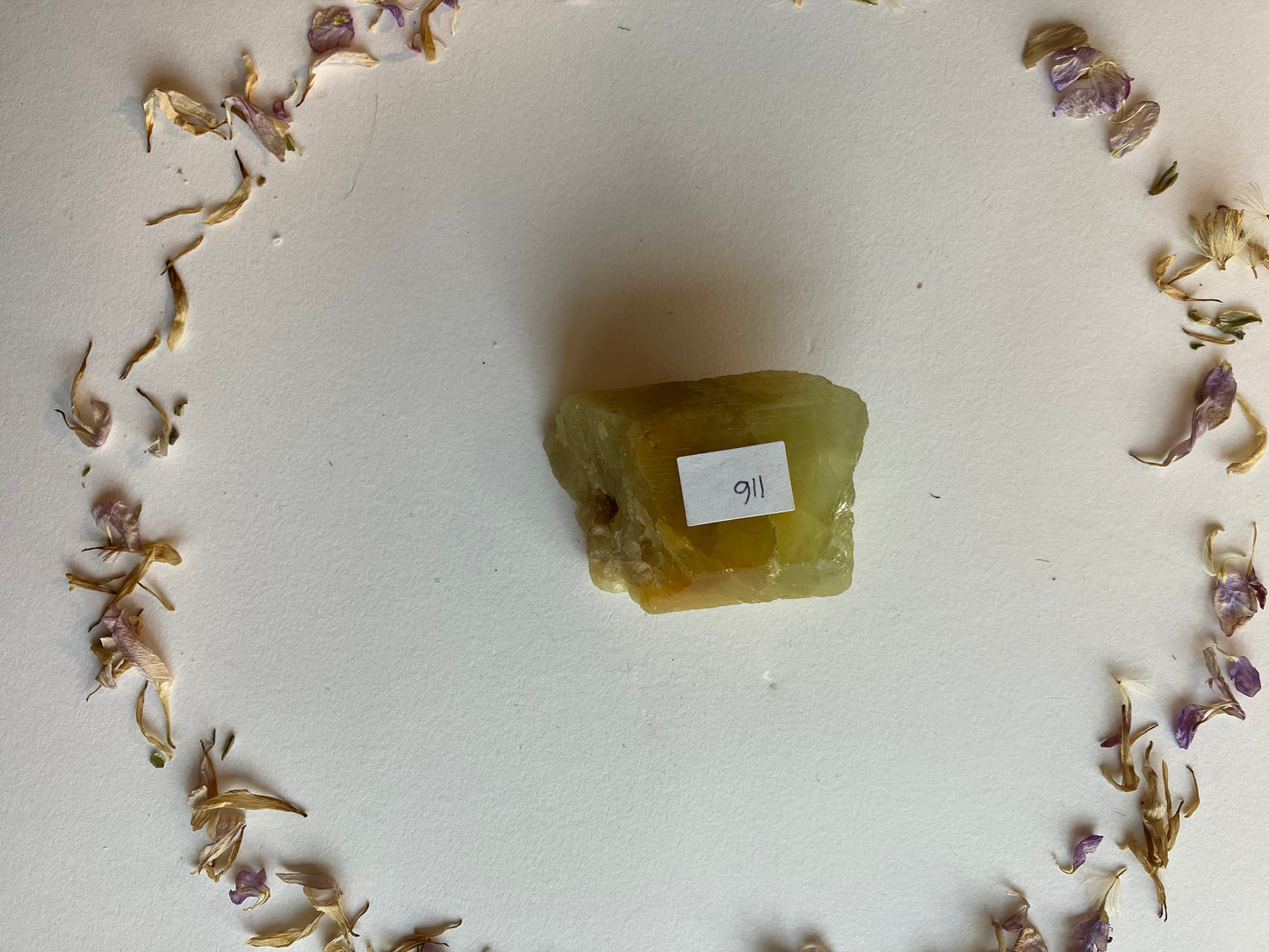 Green / Yellow Beryl (Heliodor) Rough 116g