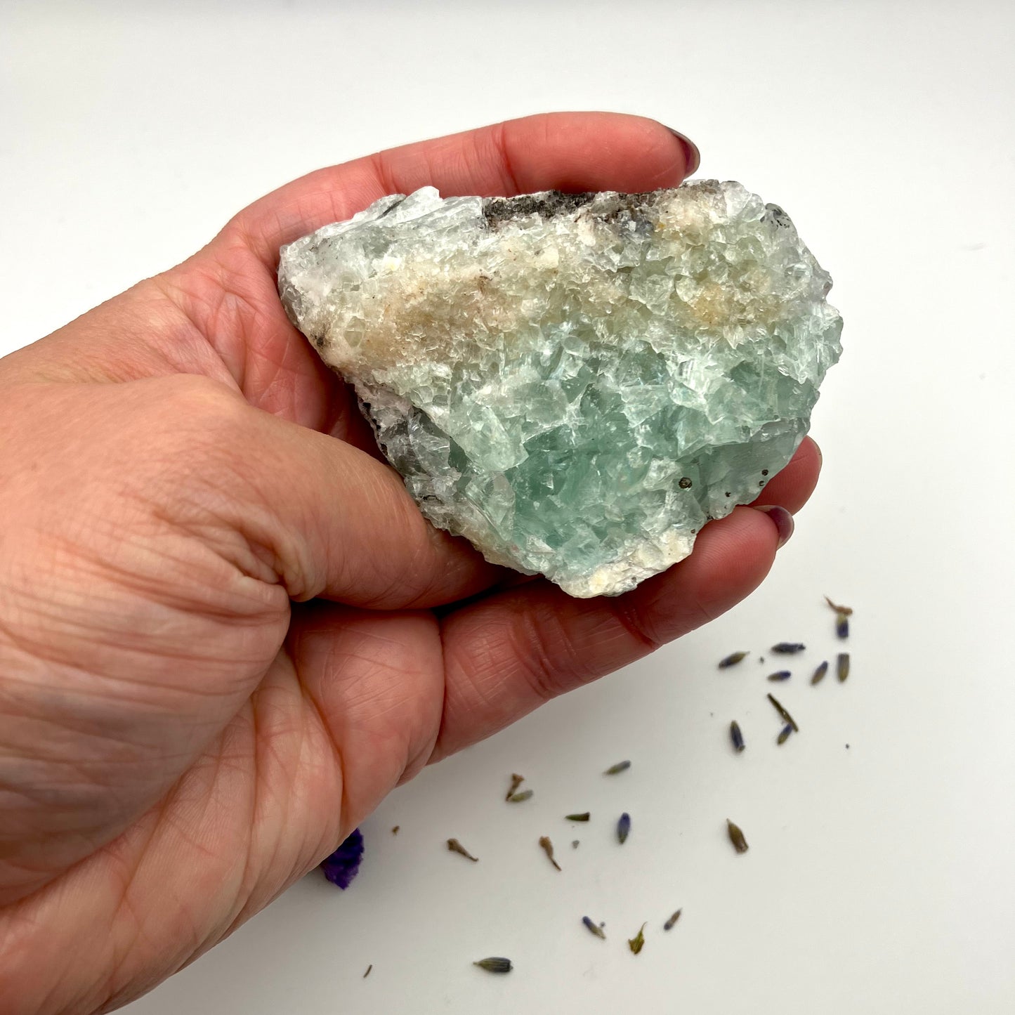 Rough Fluorite chunk - 111g