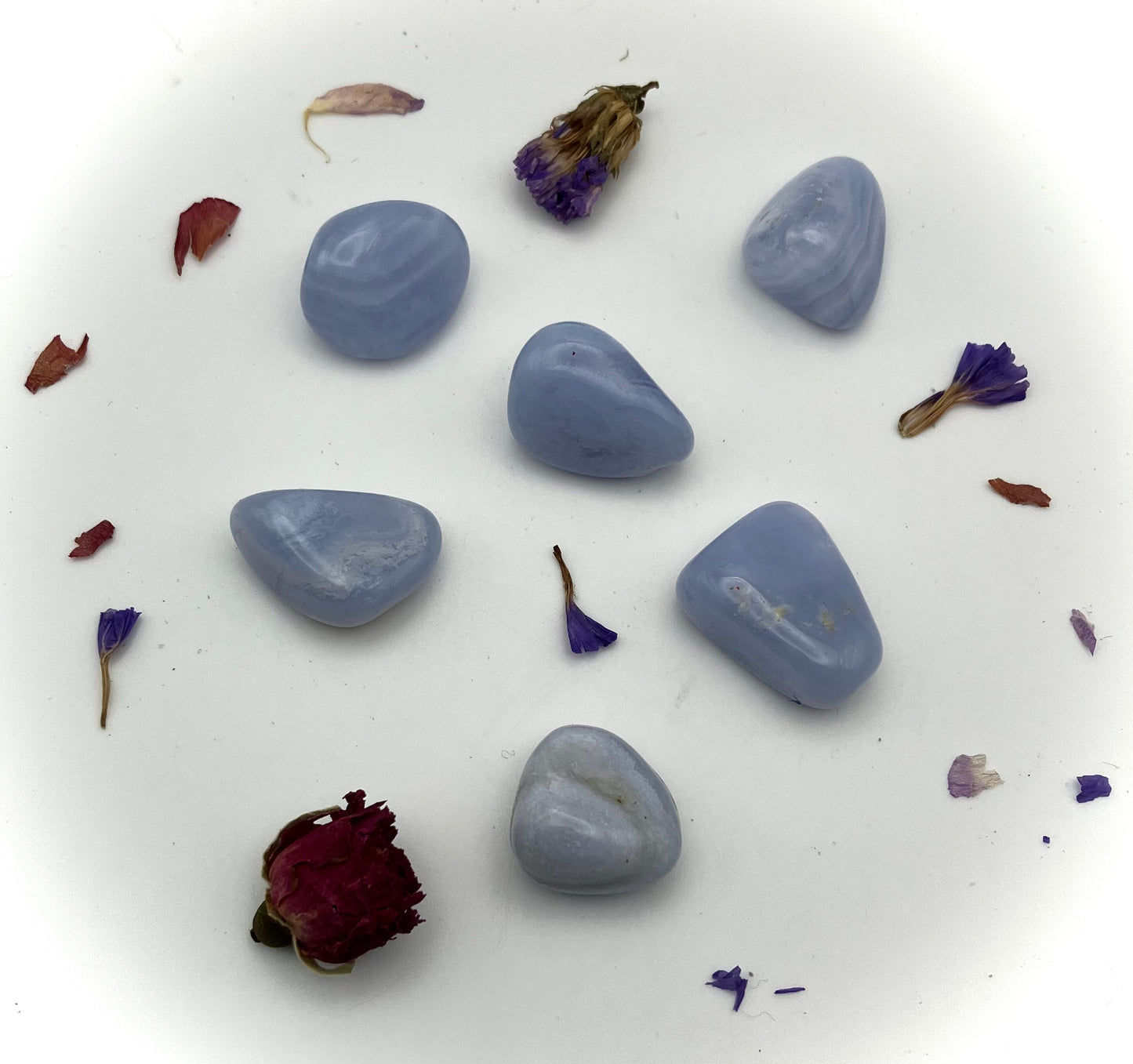 Blue Lace Agate Tumblestones