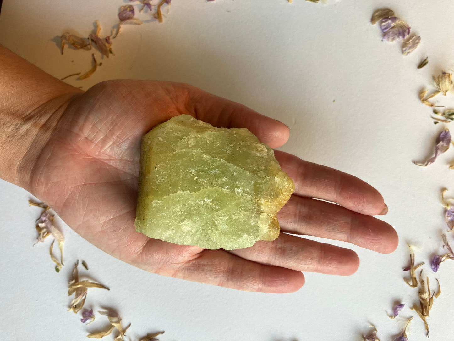 Green / Yellow Beryl (Heliodor) Rough 194g