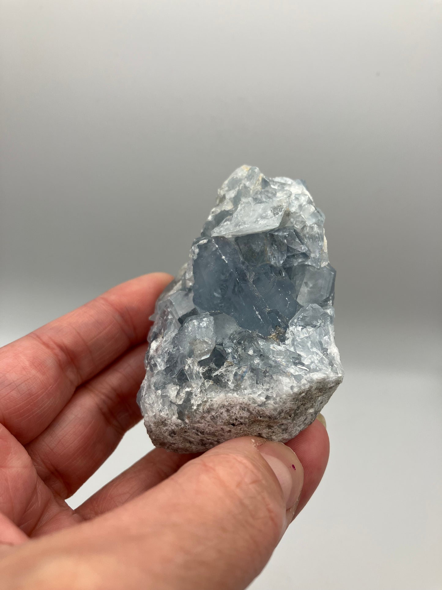 Celestite cluster 227g