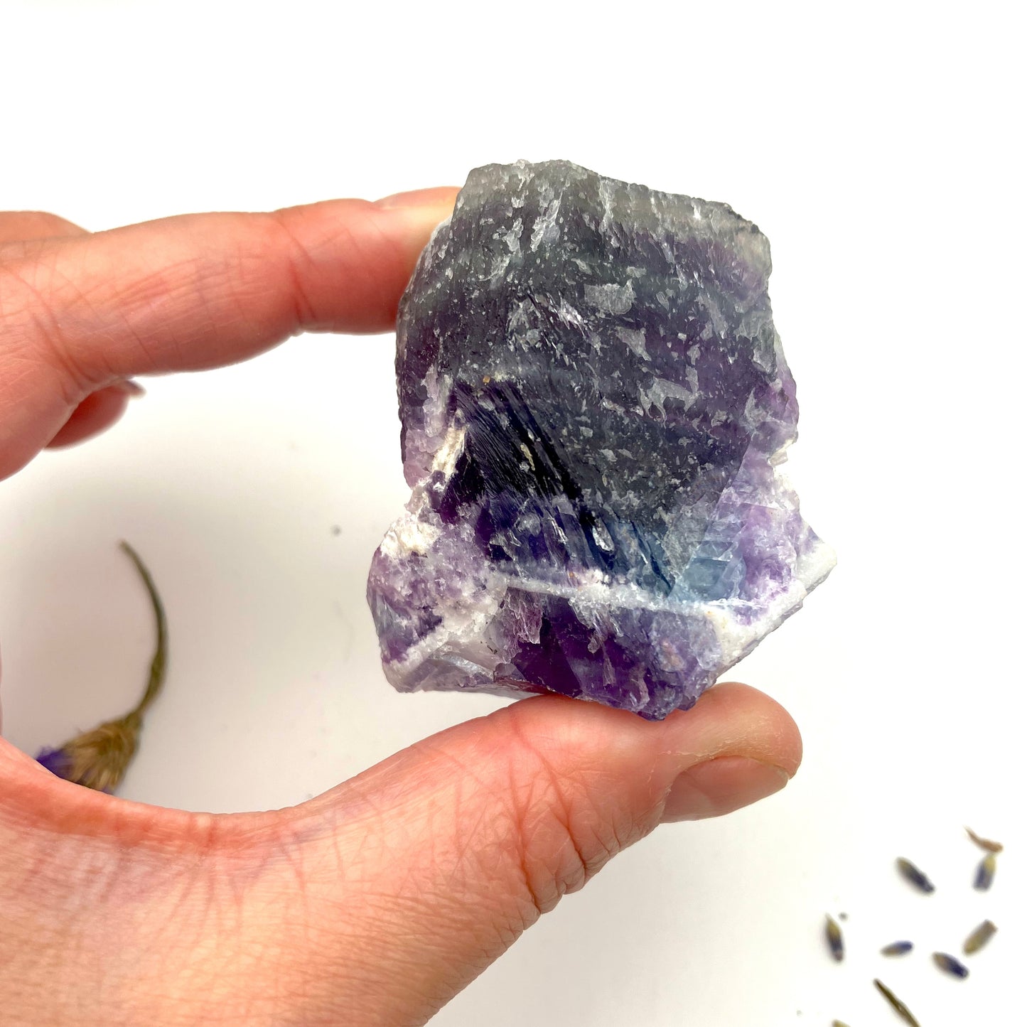 Mainly Purple Rough Fluorite chunk - 94g