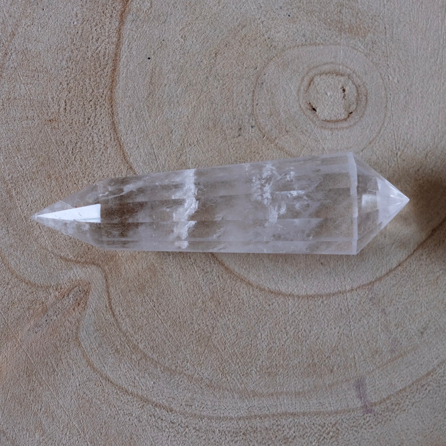 Clear Quartz Vogel Point - CHIPPED POINT