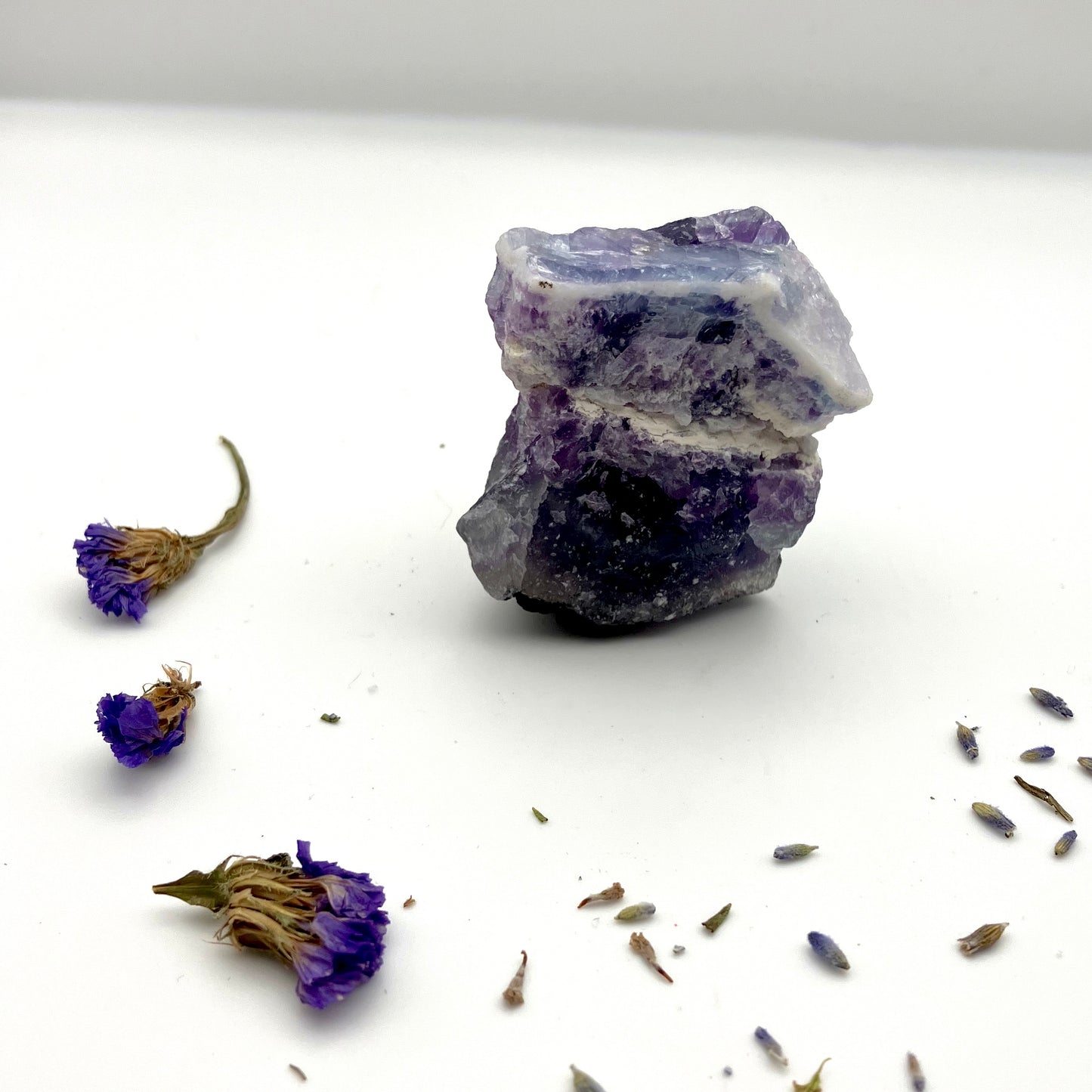 Mainly Purple Rough Fluorite chunk - 94g