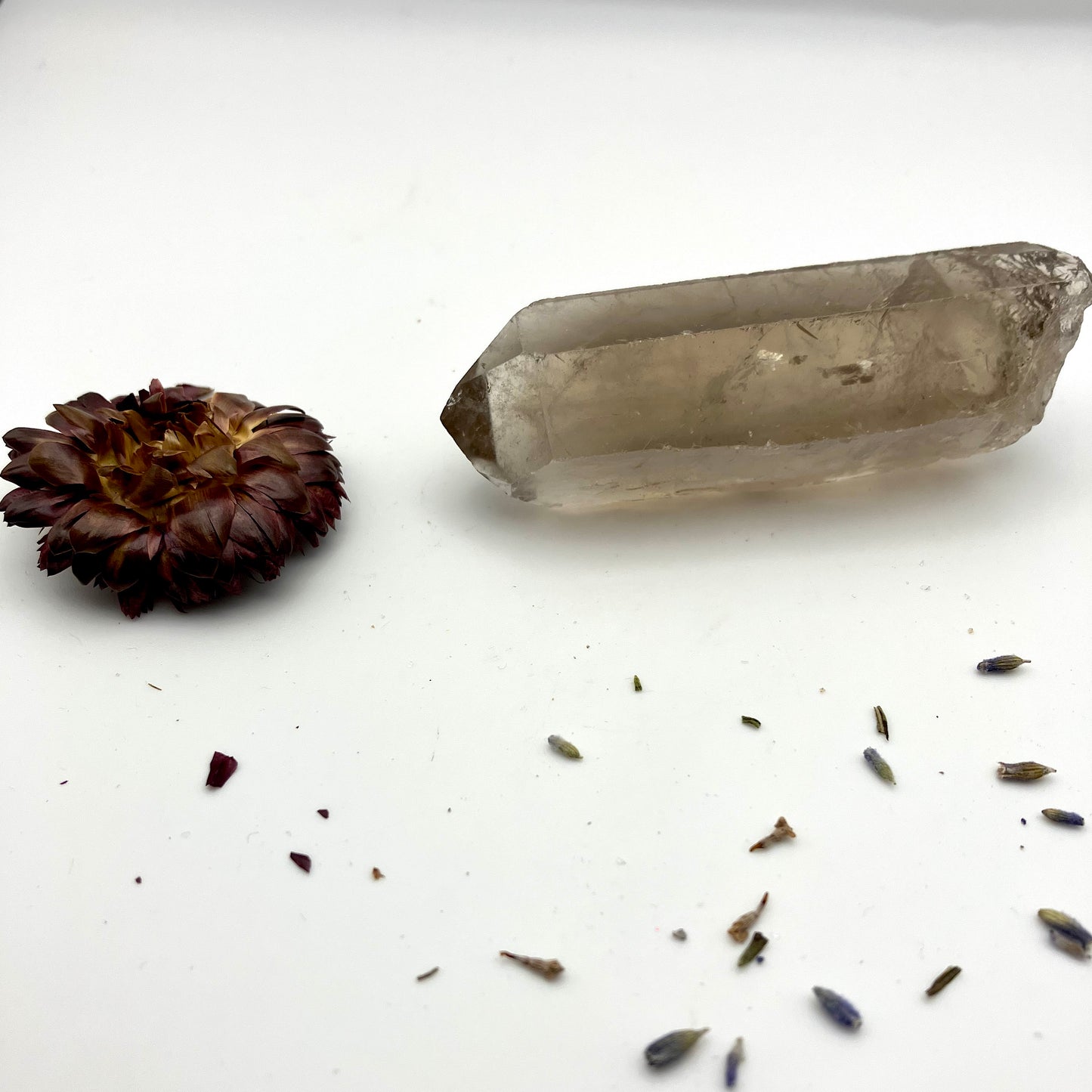 Smoky Quartz point F 73g