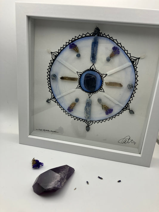 ‘I see’ Medium Sized Crystal Artwork