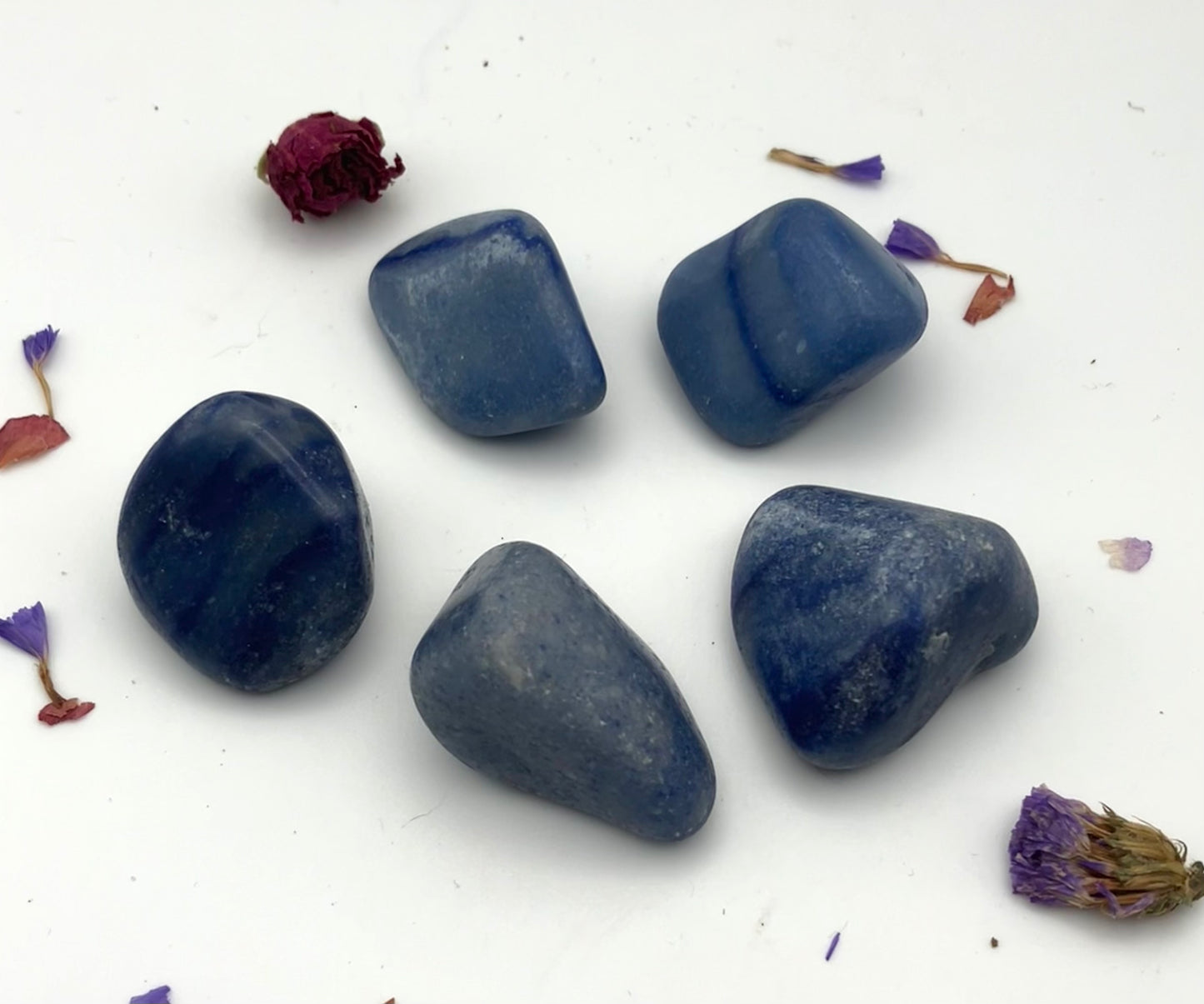 Medium Blue Quartz Tumblestones