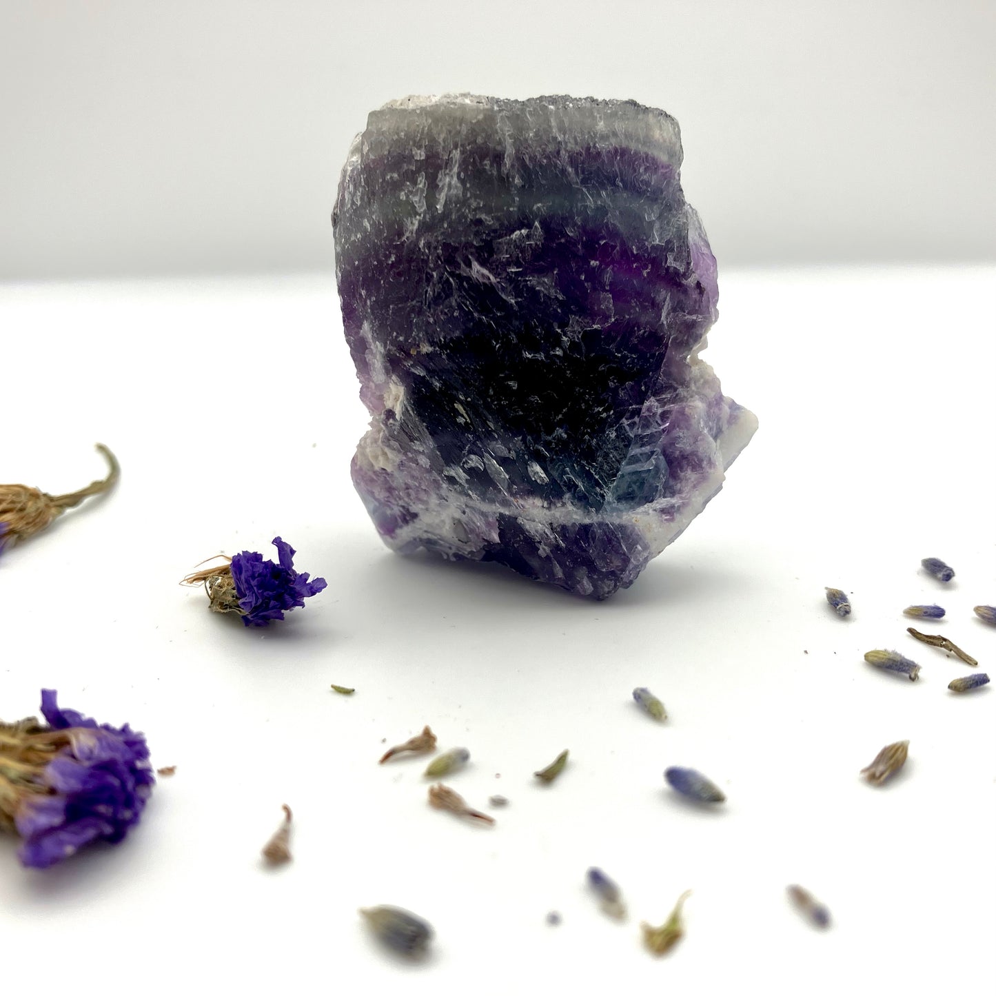 Mainly Purple Rough Fluorite chunk - 94g