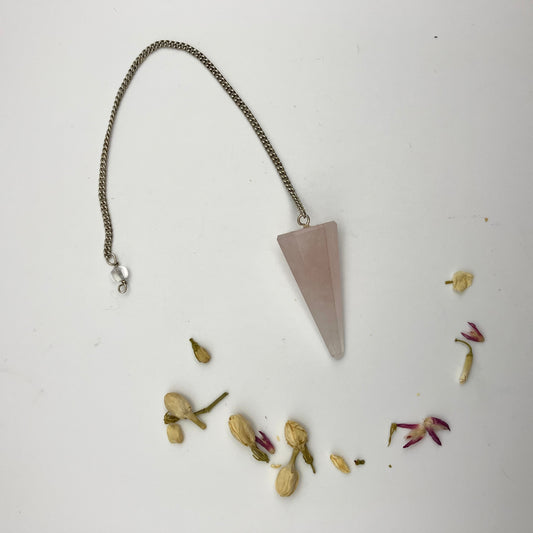 Rose Quartz Pendulum