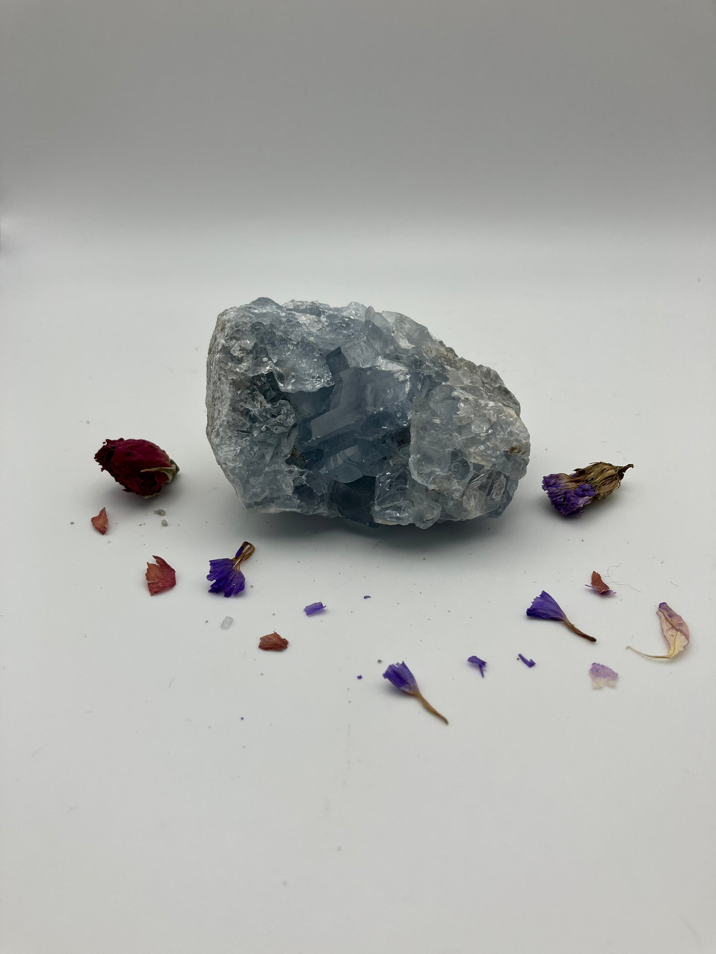 Celestite cluster 227g